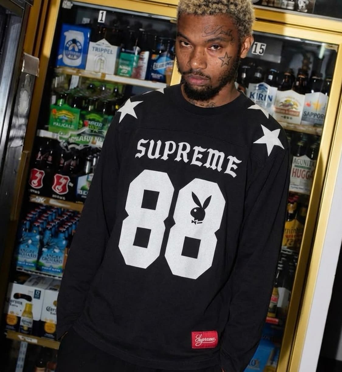 Supreme × Playboy SS26 풋볼 롱슬리브 상품이미지1