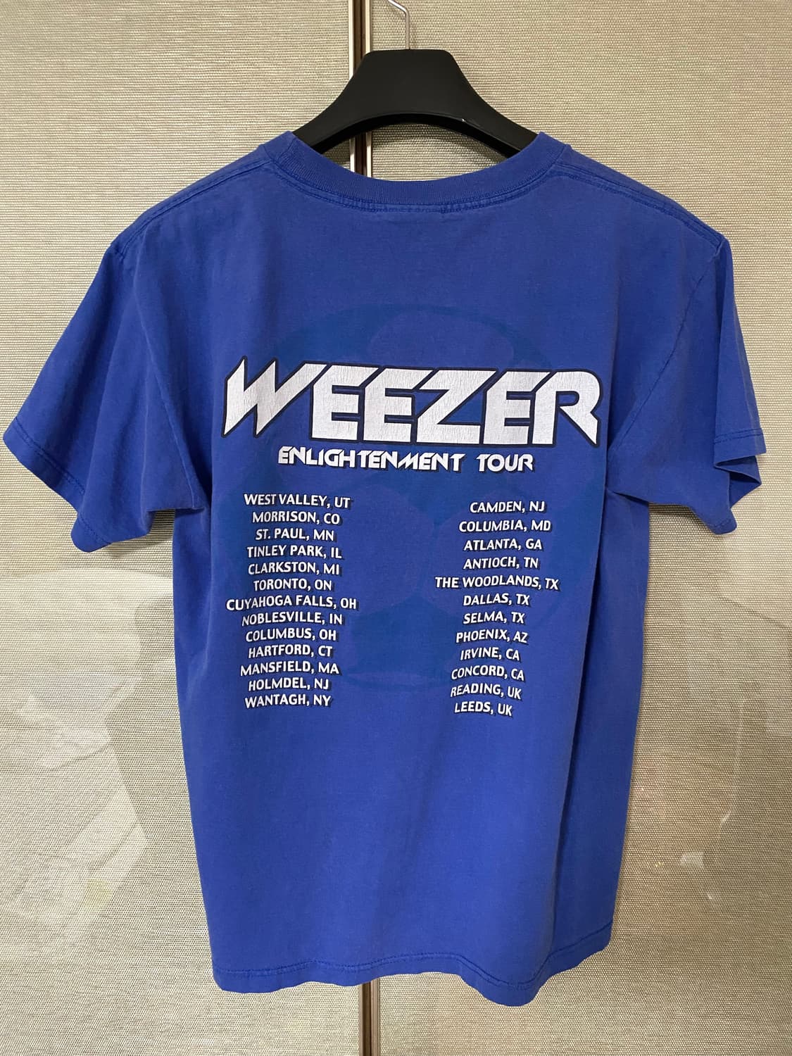 [M] 2002 Weezer Enlightenment Tour 티셔츠 상품이미지2