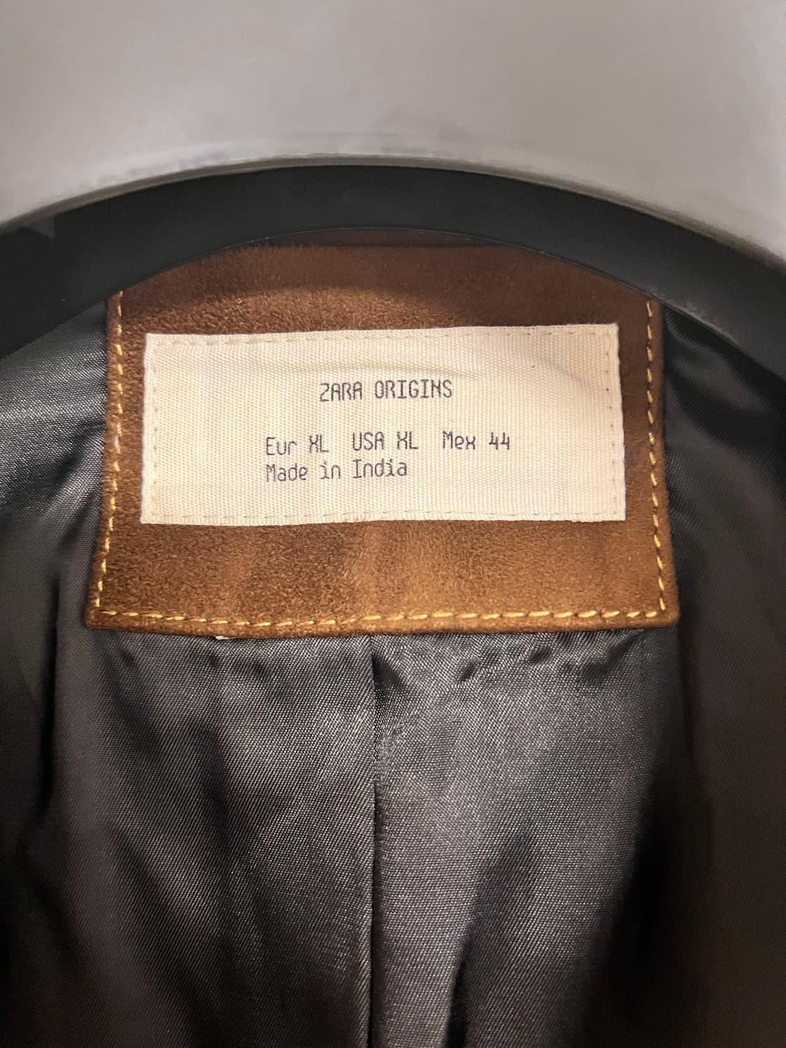 자라 오리진스 염소가죽 스웨이드 자켓 블레이저 판매합니다. 택없는 새상품 상품이미지3