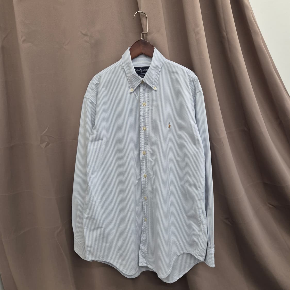 폴로 랄프로렌 스트라이프 셔츠 L 상품이미지1