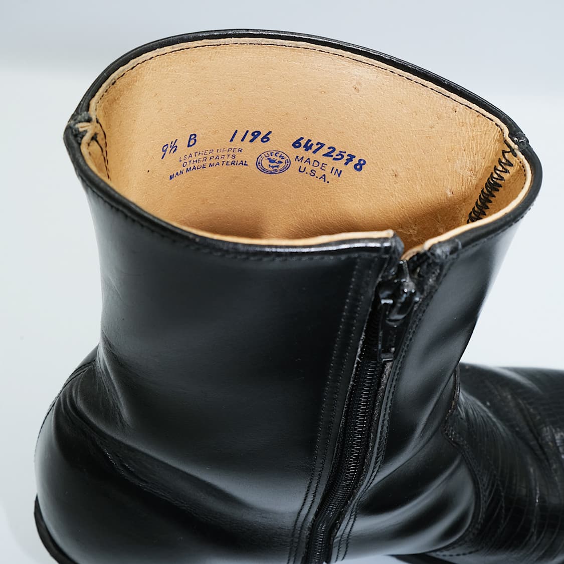 빈티지 웨스턴 레더 부츠 9.5B(275) 사이즈 BT27502 상품이미지9