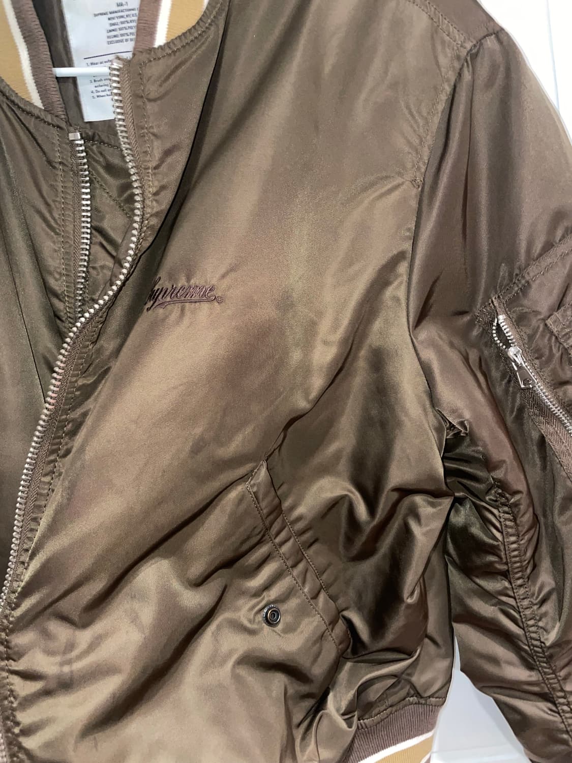 Supreme MA-1 Jacket 상품이미지6