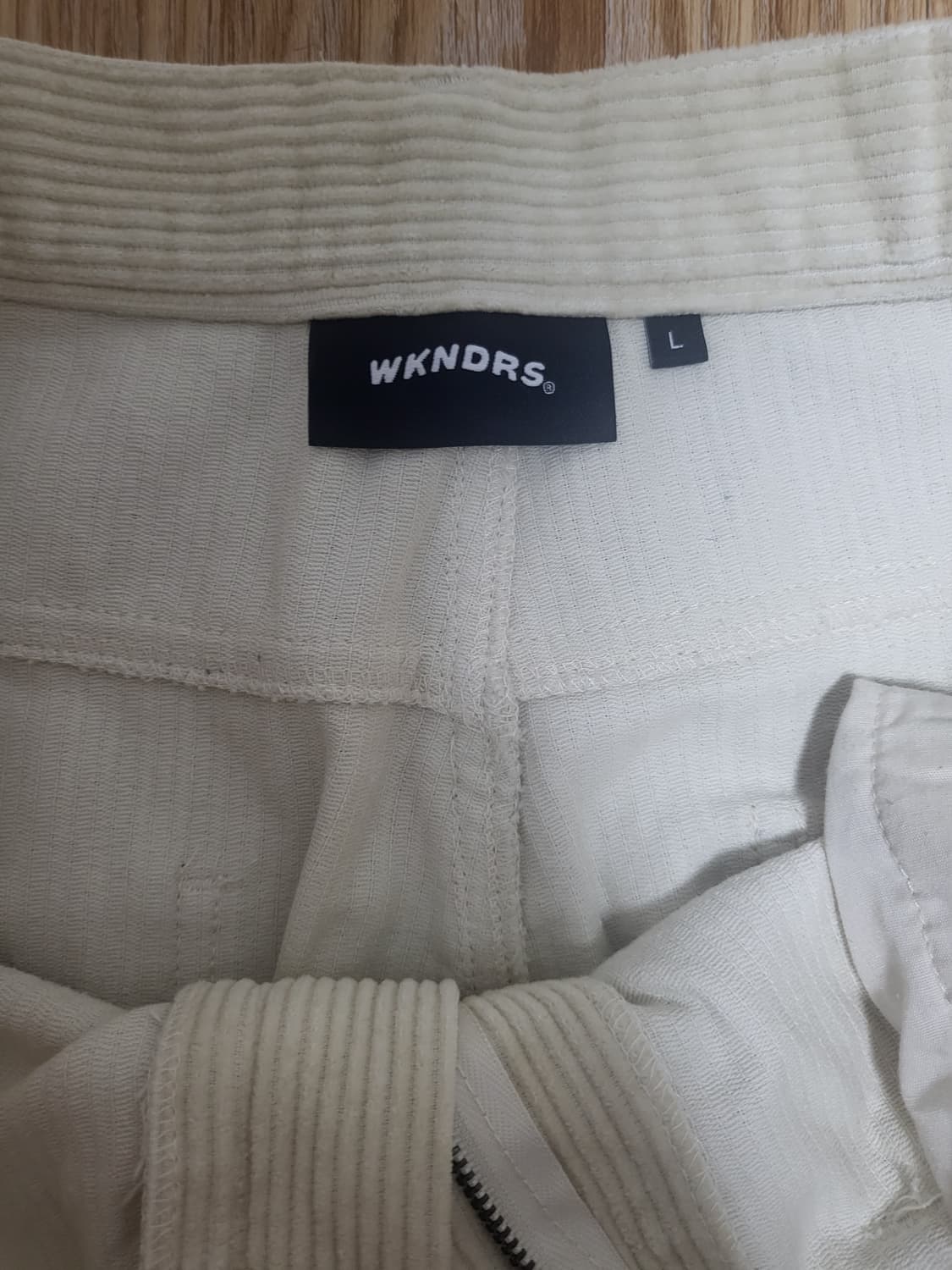 위캔더스 MONA 코튼 팬츠 아이보리 L 상품이미지7