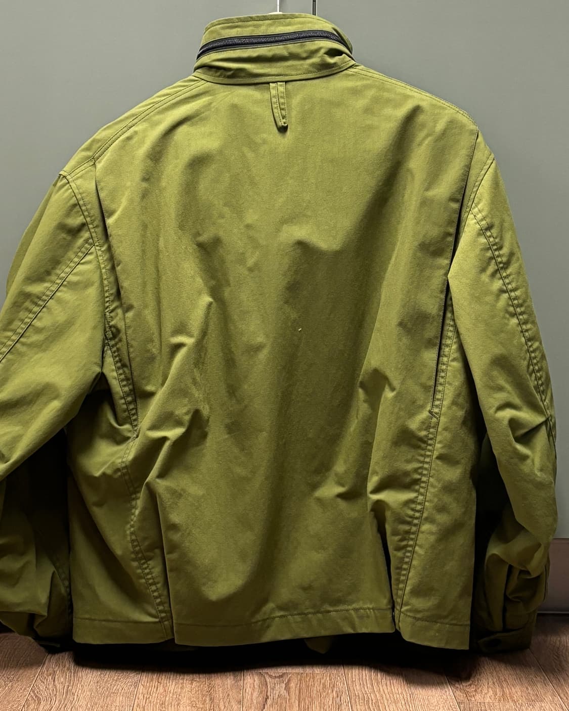 헤리티지플로스 나일론 헌팅자켓 올리브 상품이미지2