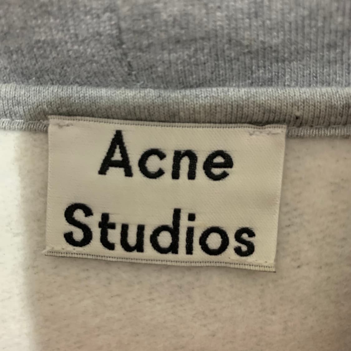 M 아크네스튜디오 플로리다 페이스 오버핏 기모 후드티 상품이미지5