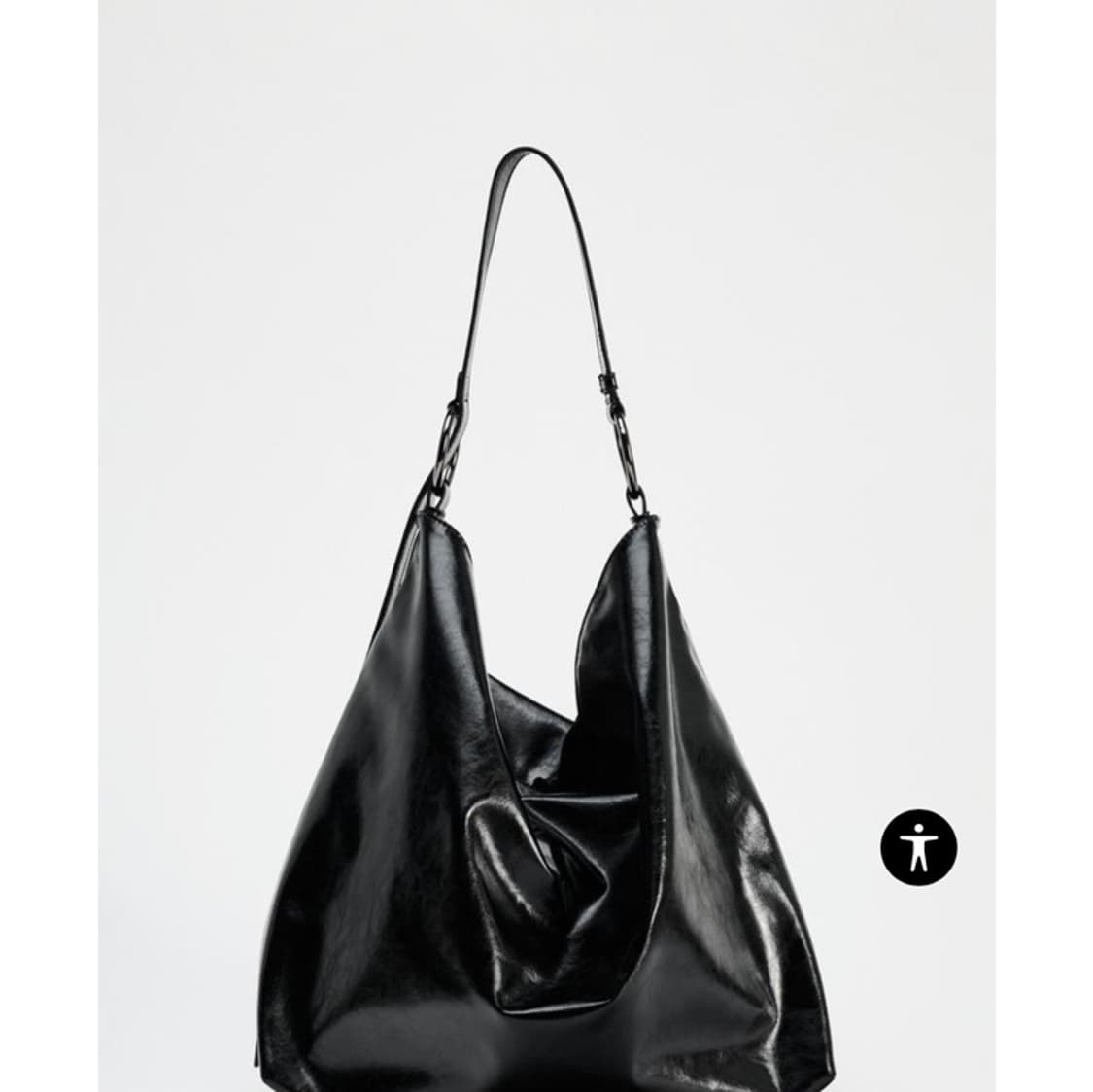 Zara 버클 디테일 버킷백 상품이미지2
