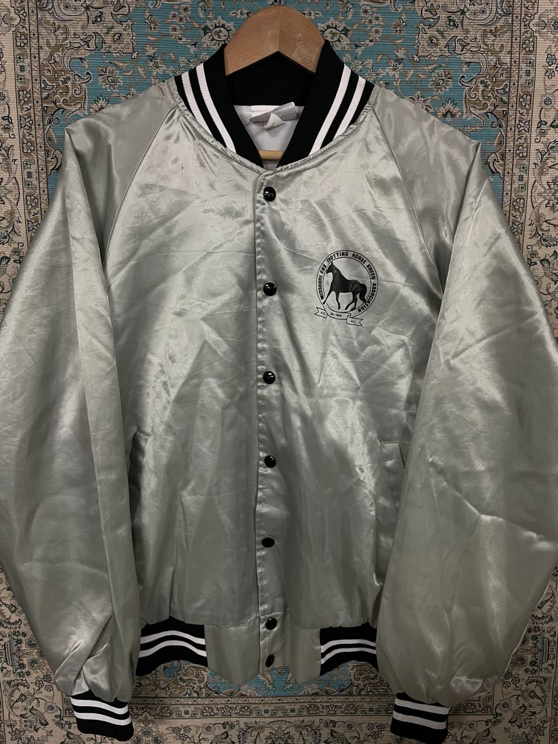8-90S USA satin jacket 1647 상품이미지1