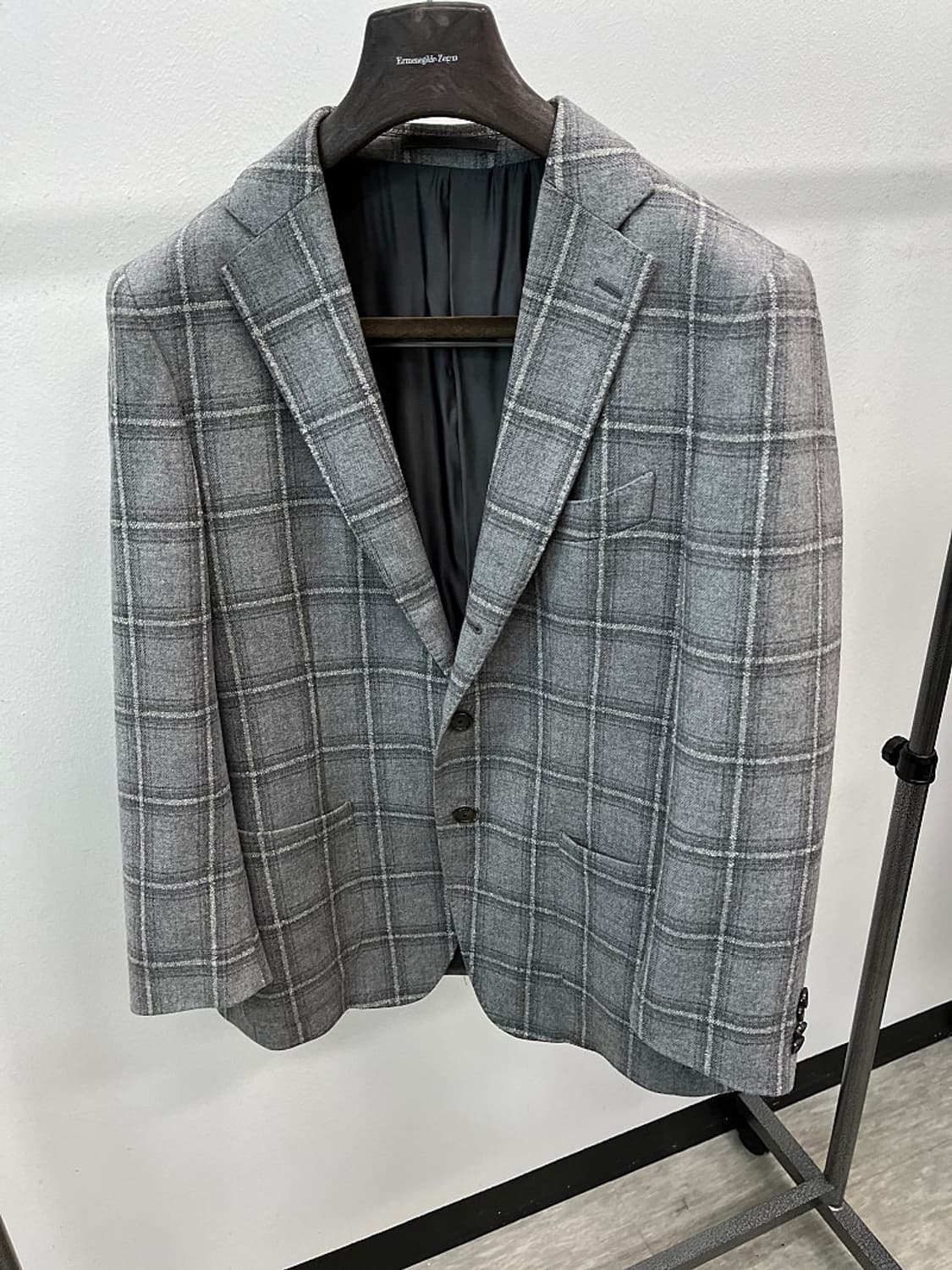 105) 맨온더분 그레이 울자켓  상품이미지2