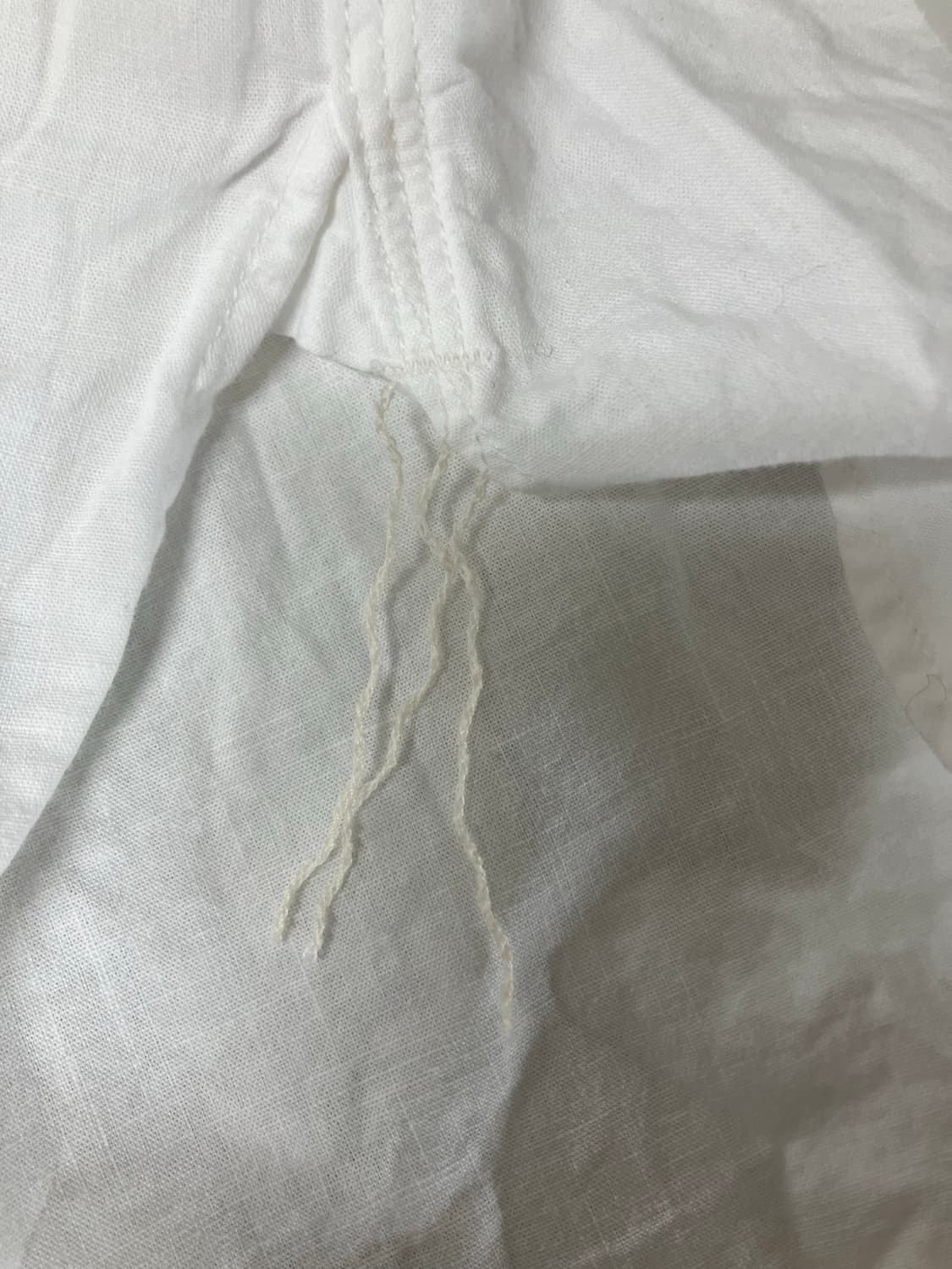 오어슬로우 샴브레이 셔츠 화이트 3사이즈 상품이미지3