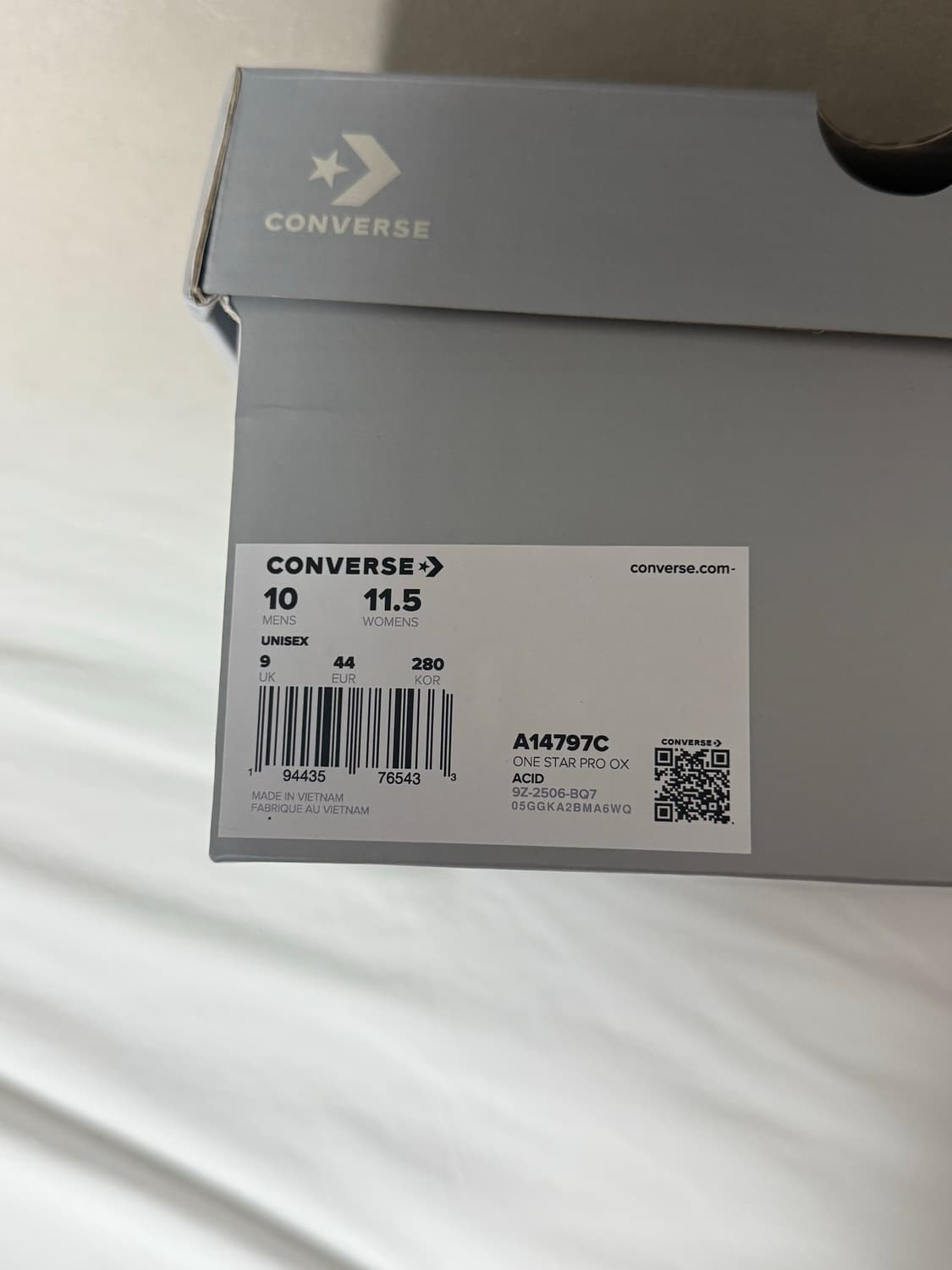 [280] 릭오웬스 다크쉐도우 컨버스 원스타 애시드 상품이미지2