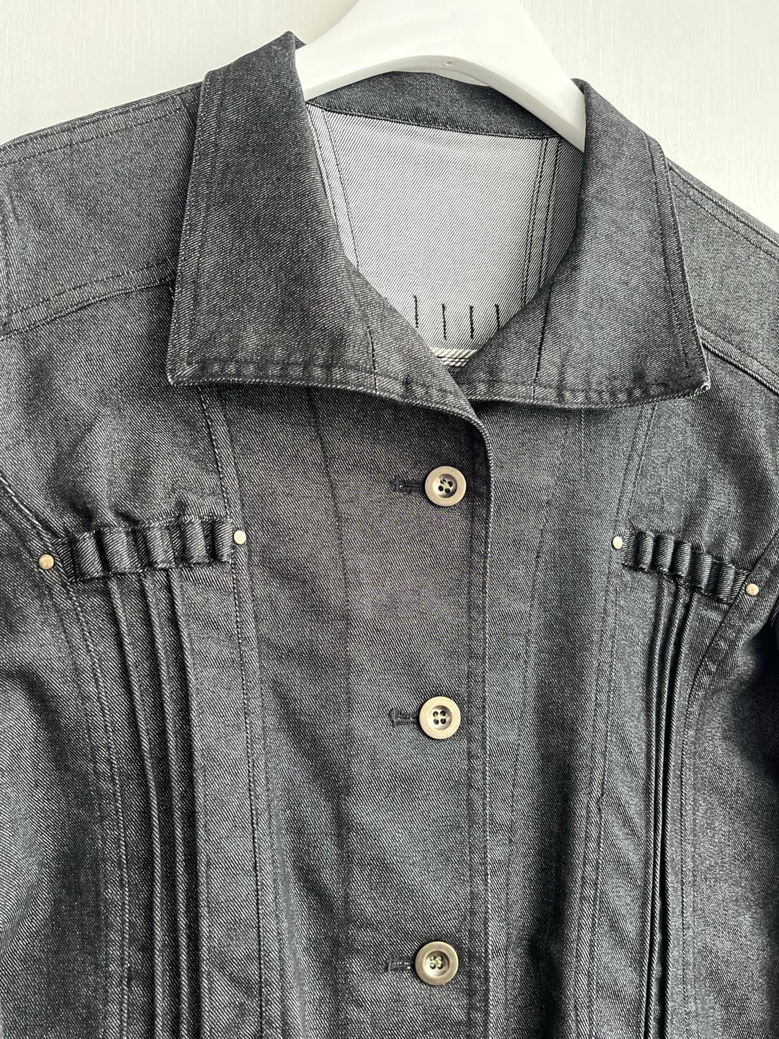 Dama 흑청 데님 자켓 상품이미지3