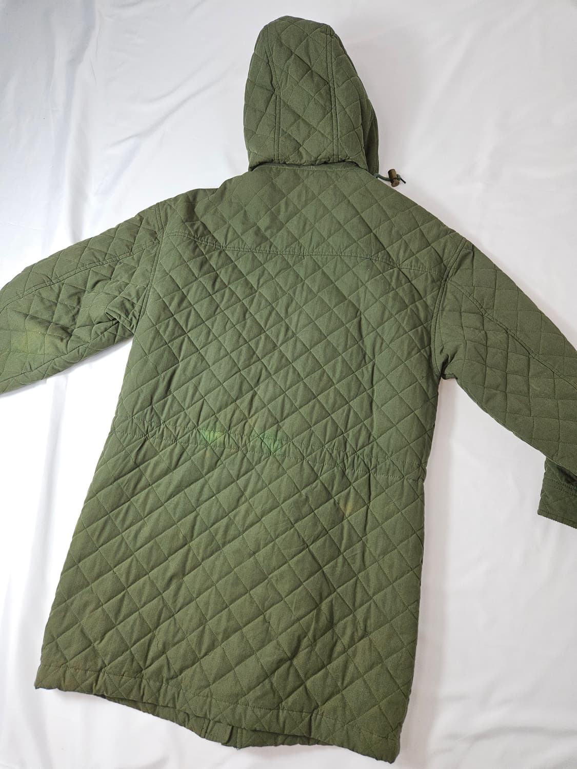 Burberry 버버리 데레헴 퀄팅 누빔파카 롱코트 피쉬테일 빈티지 자켓 상품이미지8