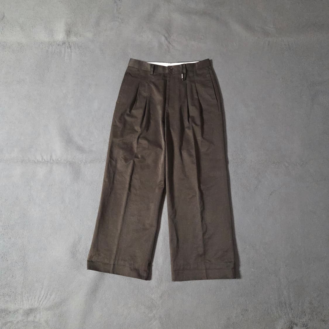 토마스모어 투턱 브라운 치노 팬츠 S 30인치 상품이미지1