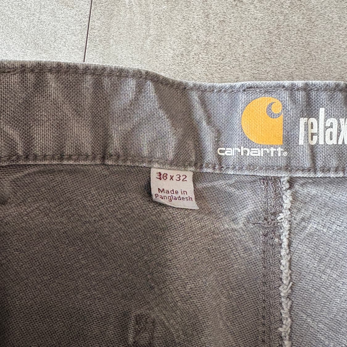 칼하트 정품 오리지널 그레이 카펜터 팬츠 바지 상품이미지10