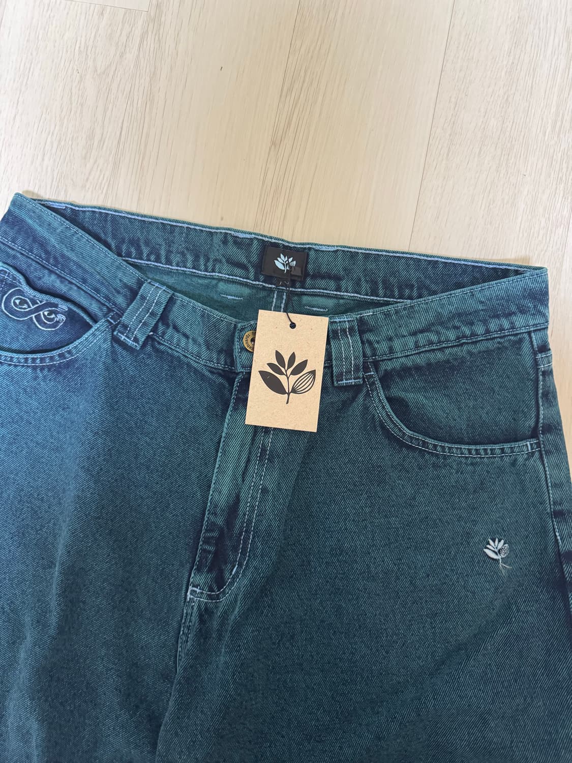 Magenta OG pants teal 상품이미지2