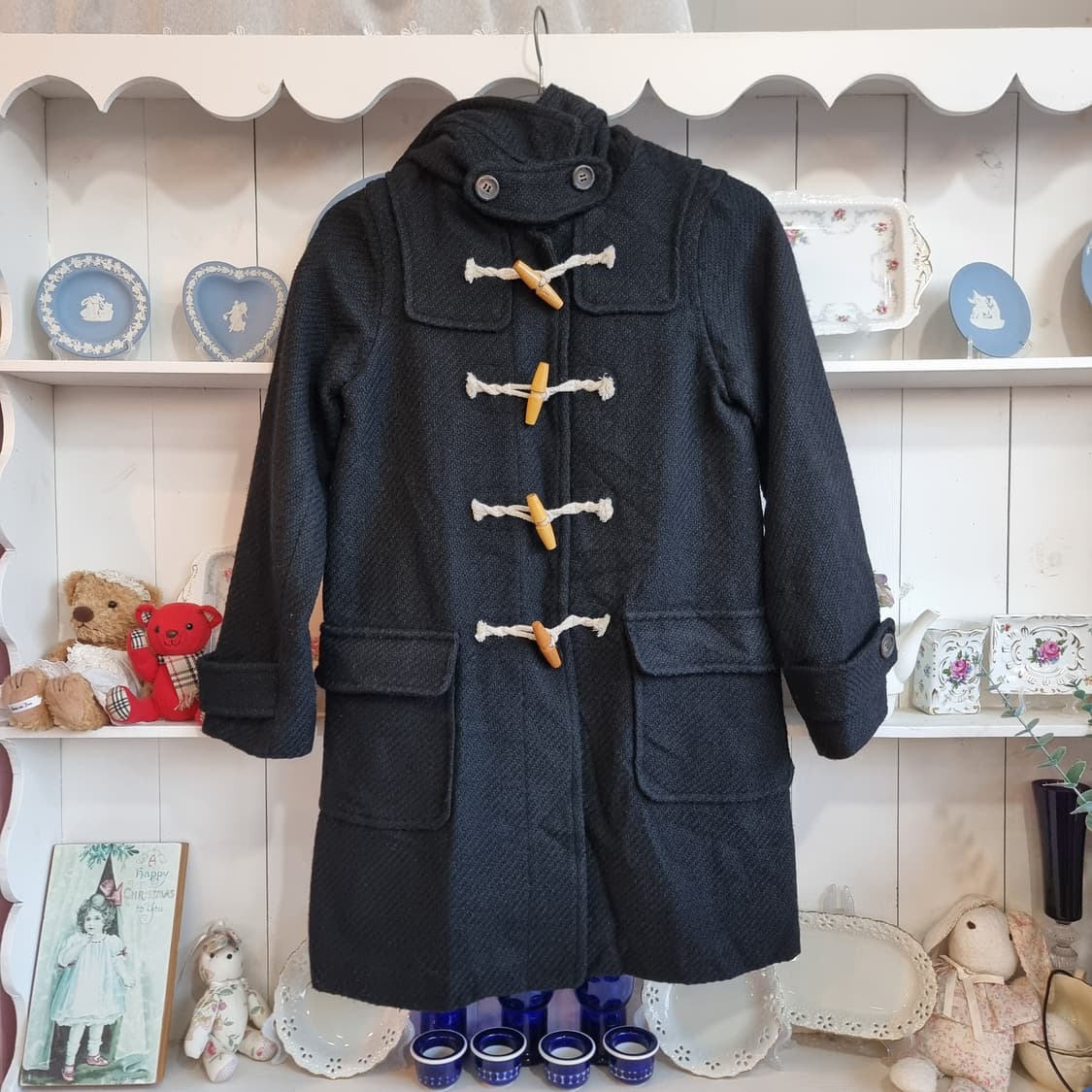 어스 뮤직 앤 에콜로지 후드 더플코트 상품이미지1