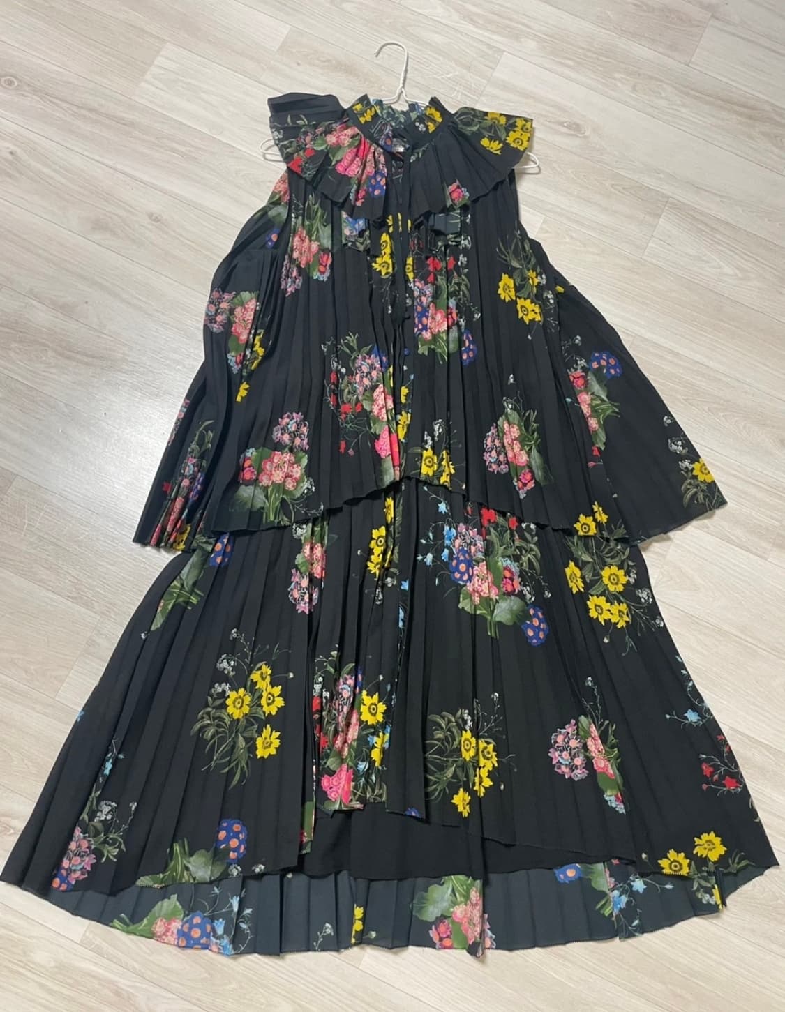 ERDEM x H&M 플리츠 원피스 상품이미지9