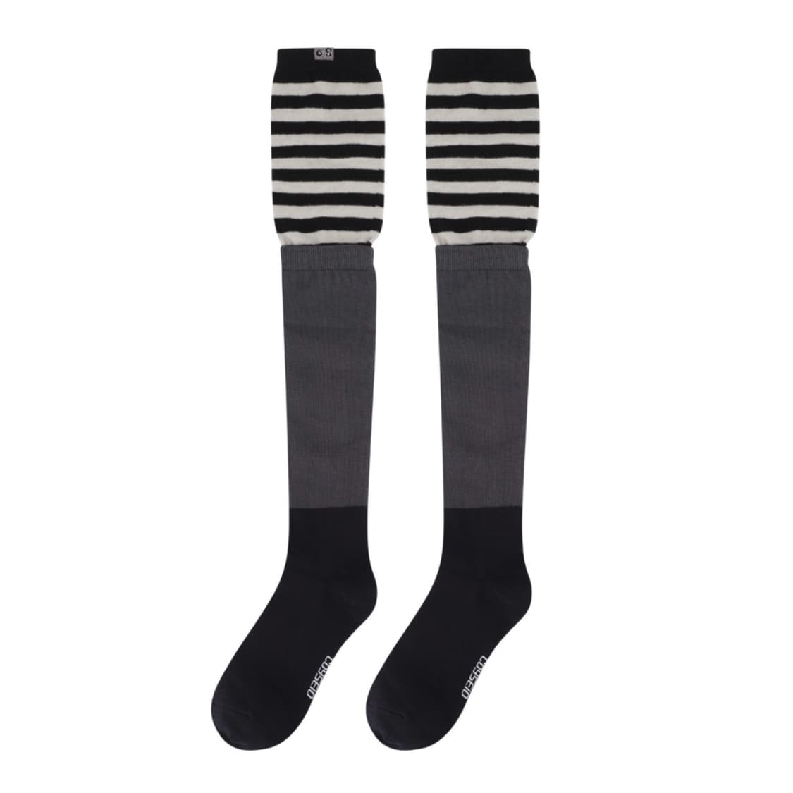 코이세이오 브라이스 스트라이프 레이어드 삭스 네이비 상품이미지1