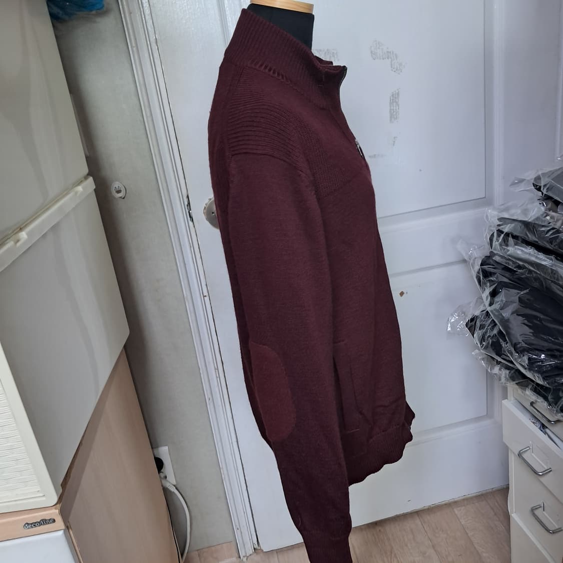 헤지스 남성 니트 집업 가디건 95 상품이미지4