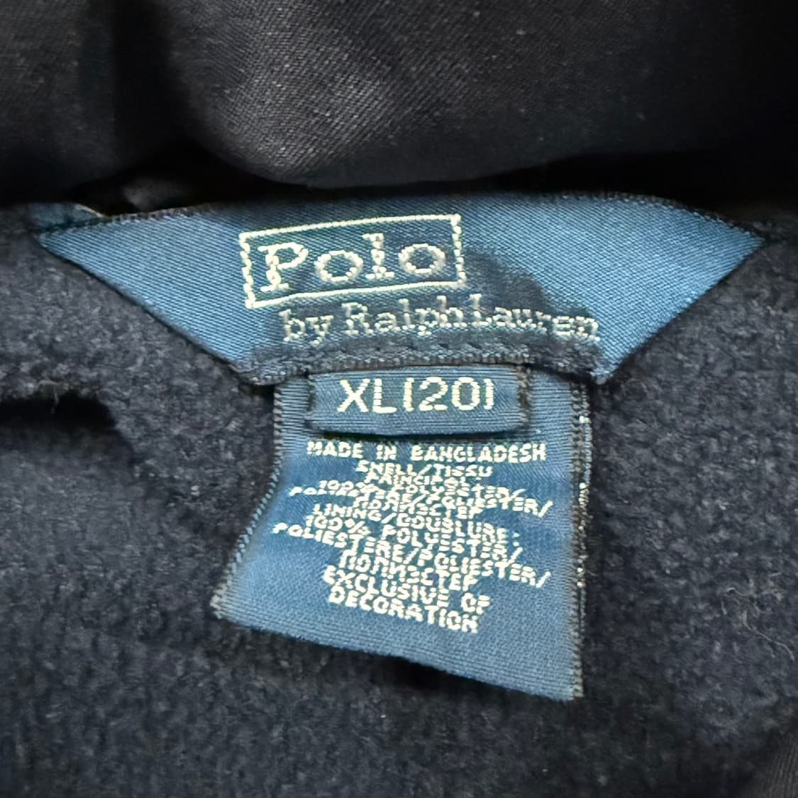 [정품/XL] 폴로 랄프로렌 네이비 바람막이 자켓 b8 상품이미지5
