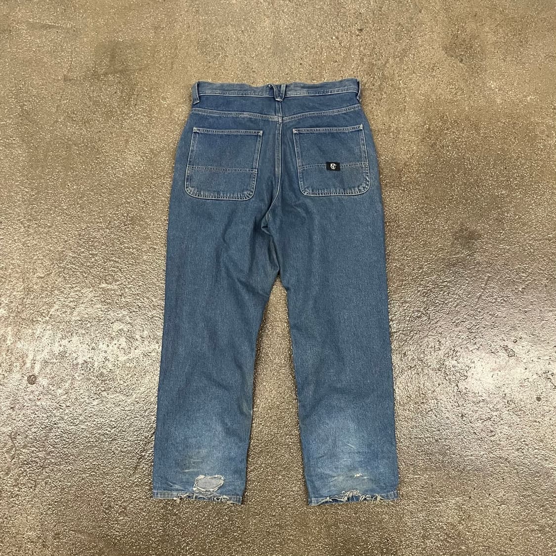 반스 로완 데님 더블니 팬츠 (36“) 상품이미지4