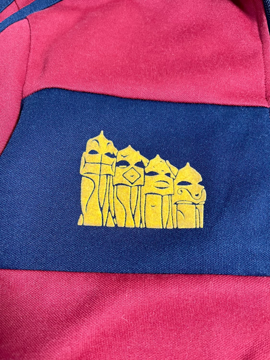 00s 아디다스 올드스쿨 바르셀로나 져지 버건디 M 상품이미지9