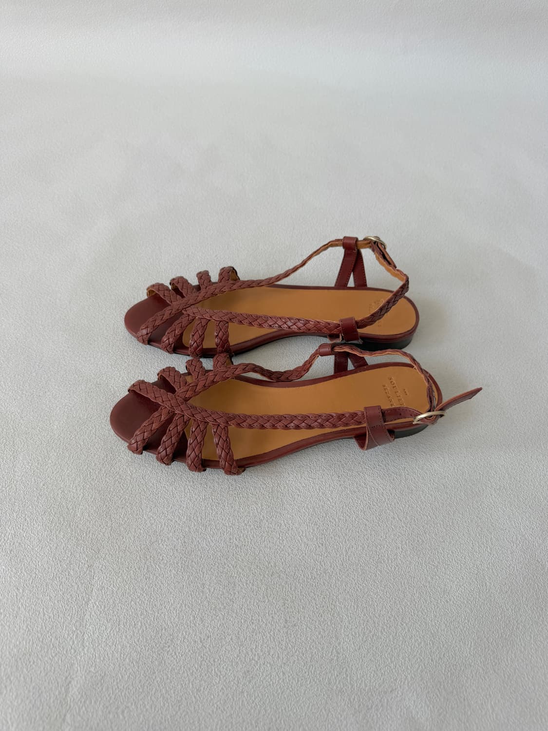 [EU39]SOULIERS Sézane 레더 샌들 상품이미지4
