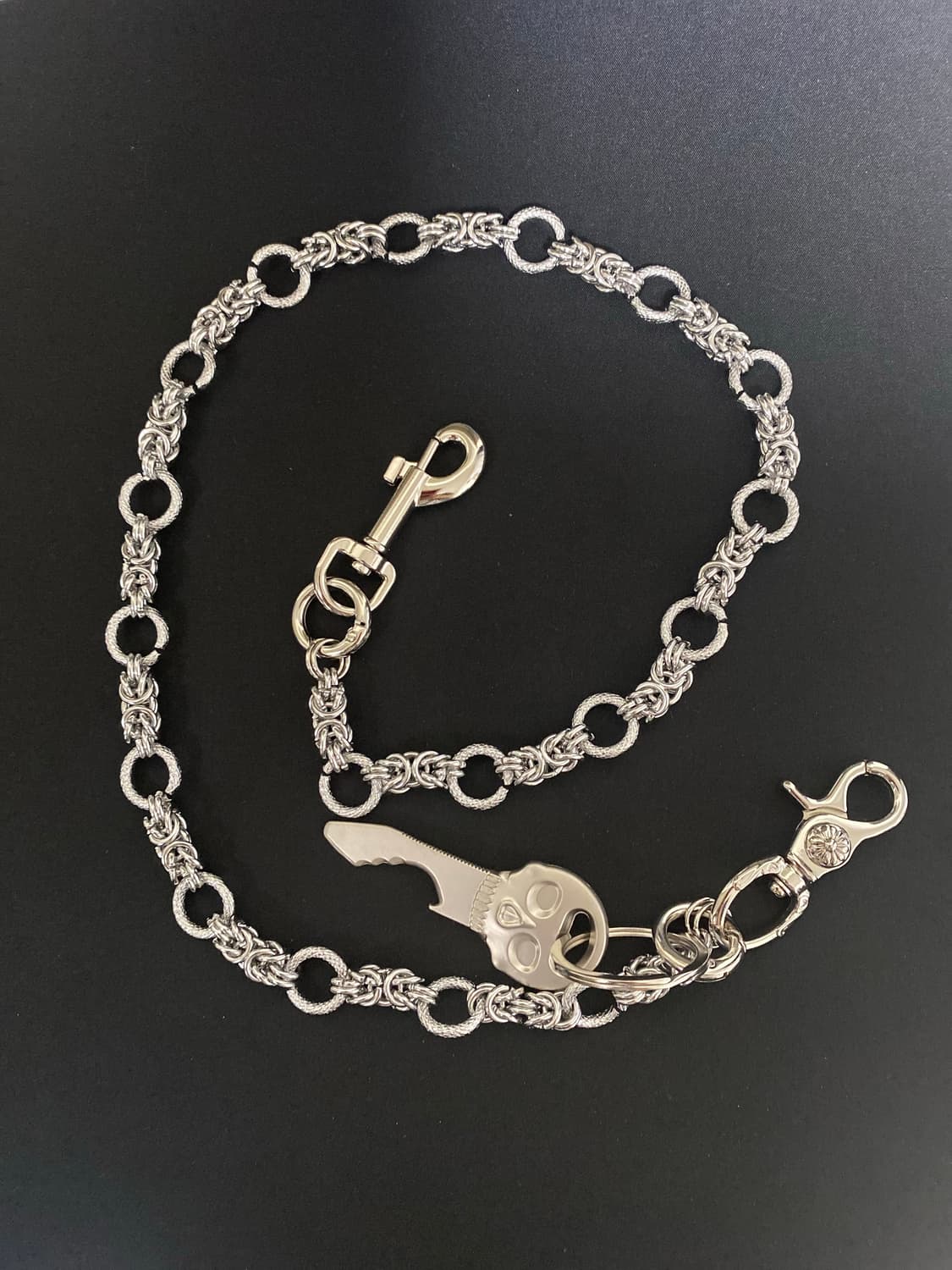Metallic Skull Key Chain 상품이미지1
