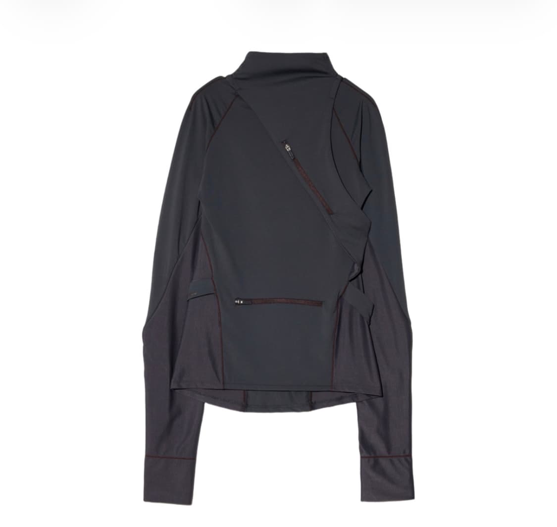 (W) 혜인 서 트랙 탑 차콜 상품이미지2