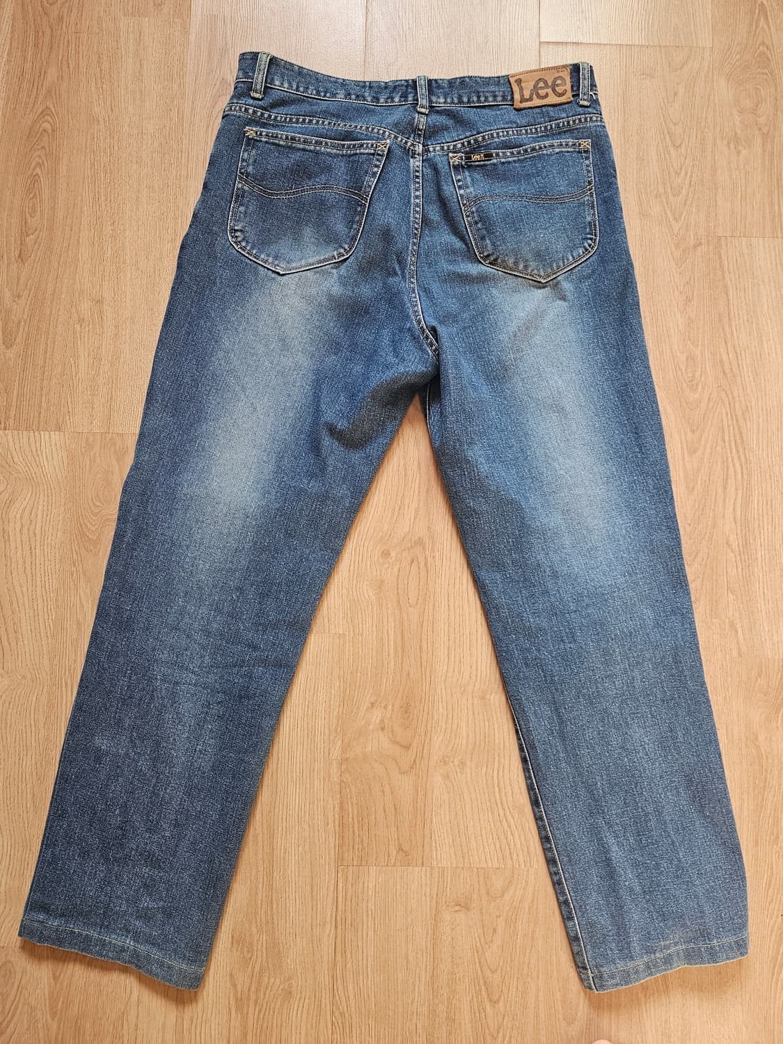 Lee (Premium Quality)프리미엄 데님 팬츠 중청 스트레이트 상품이미지2