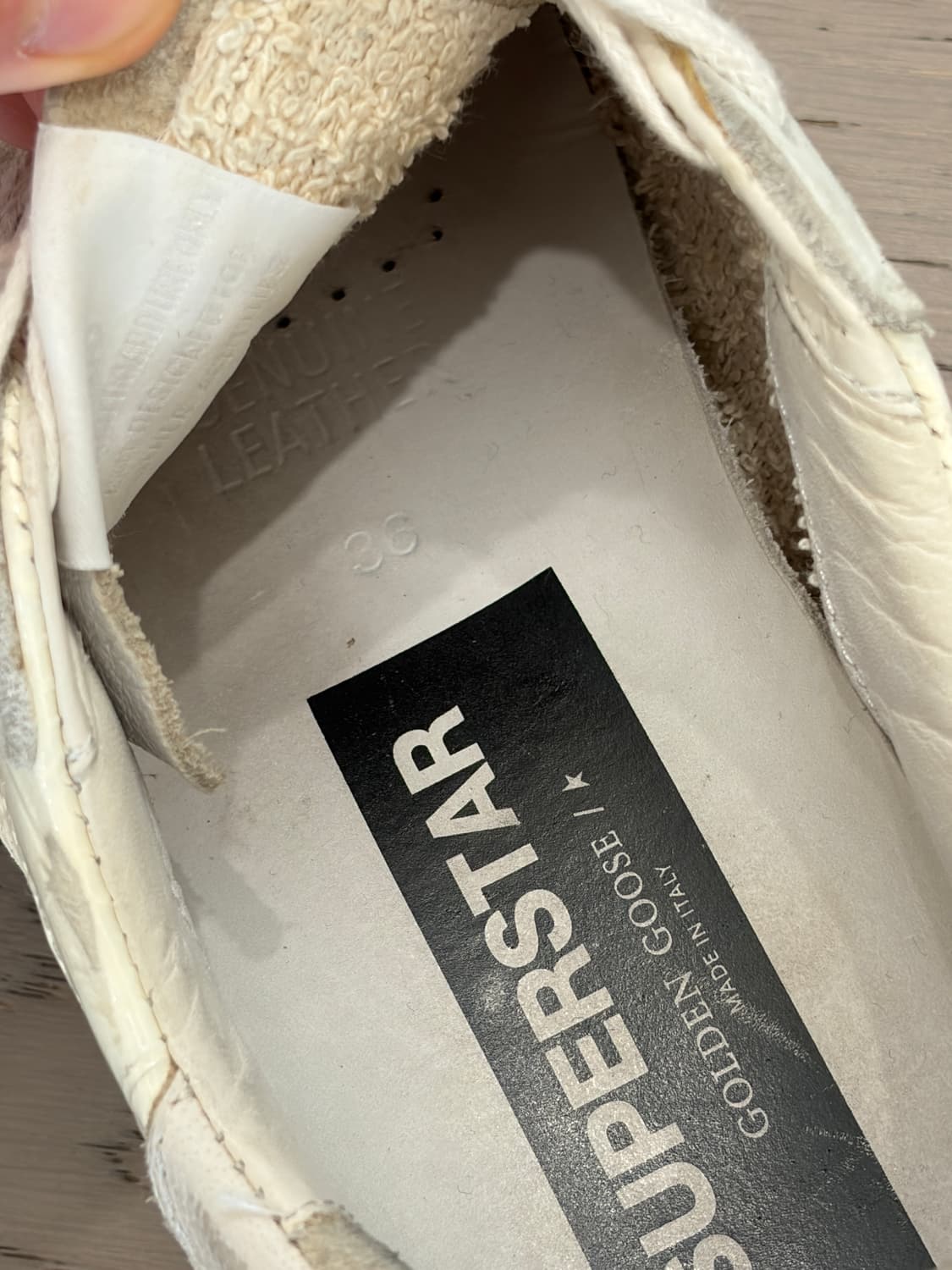 (정품100)골든구스 상태S급 36사이즈 상품이미지8