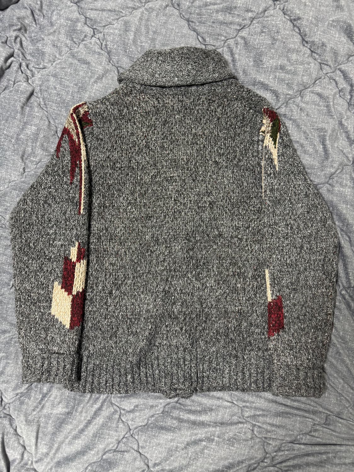 워크웨어 나바호 숄카라 가디건 상품이미지2