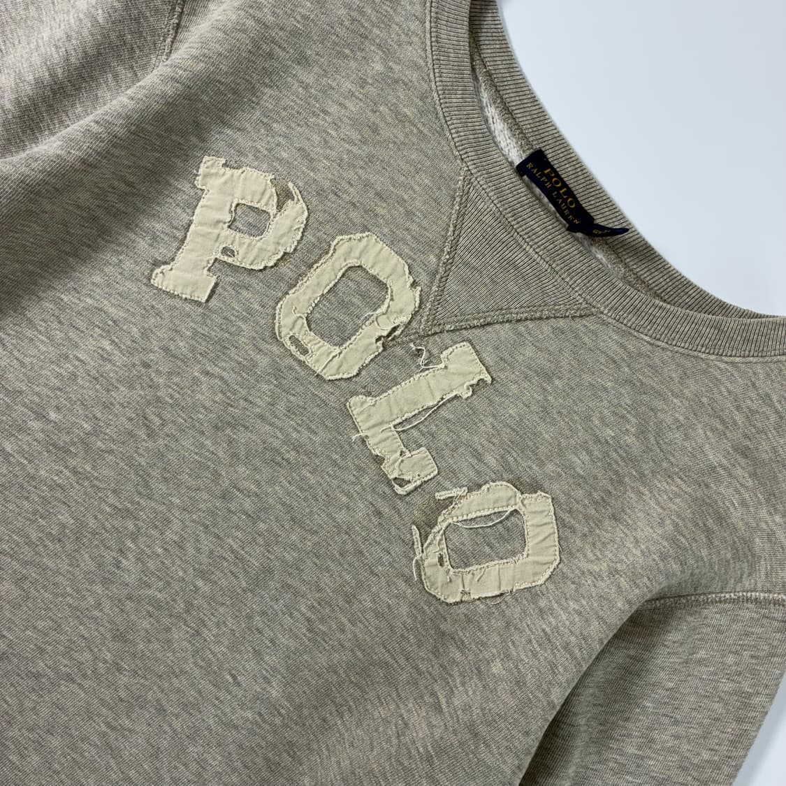 Polo 폴로 랄프로렌 신형 우먼스 오트그레이 빈티지POLO 맨투맨 상품이미지3