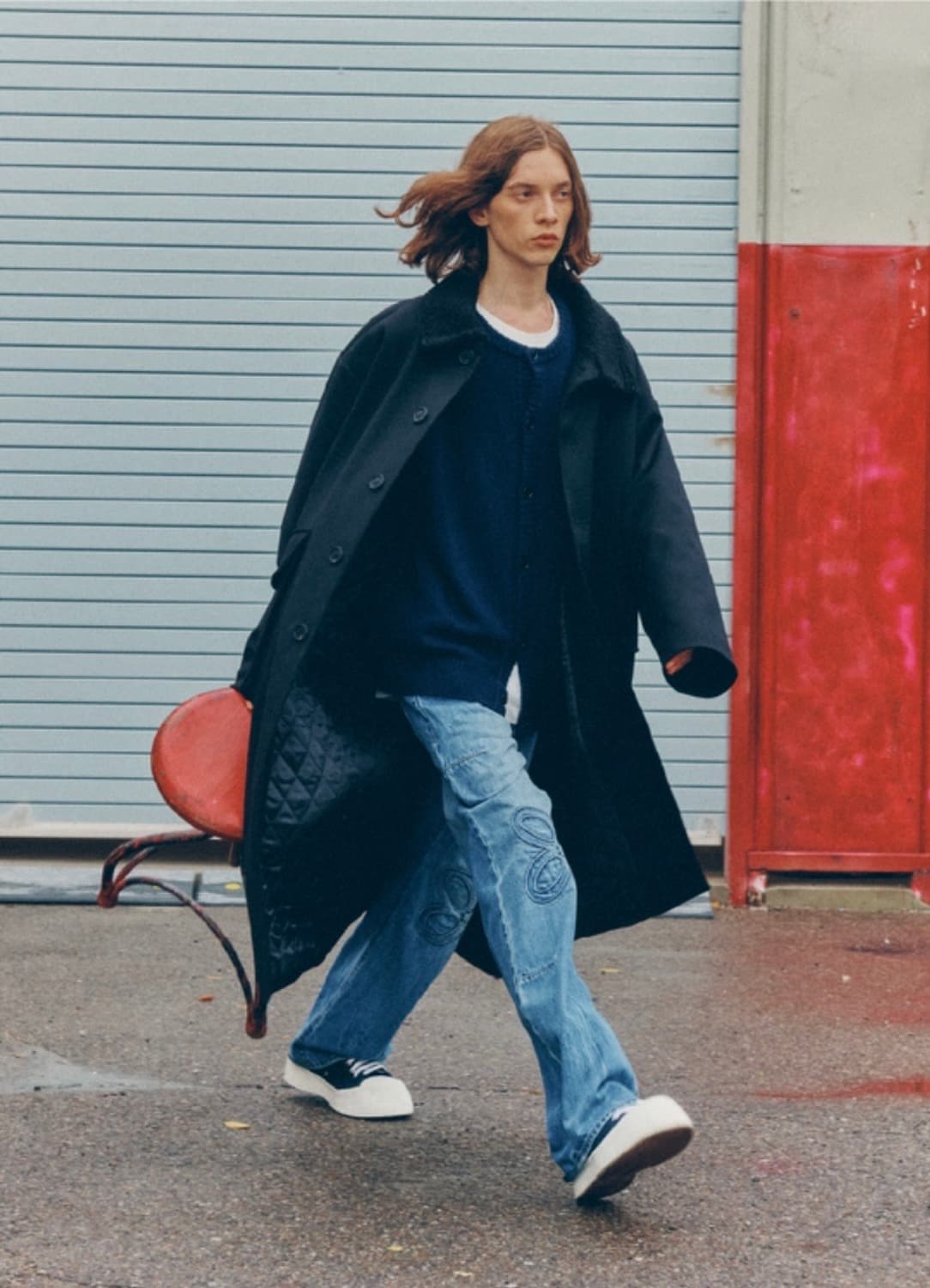 마틴플랜 Cycla Crinkle Denim Pants - M.BLUE 상품이미지6