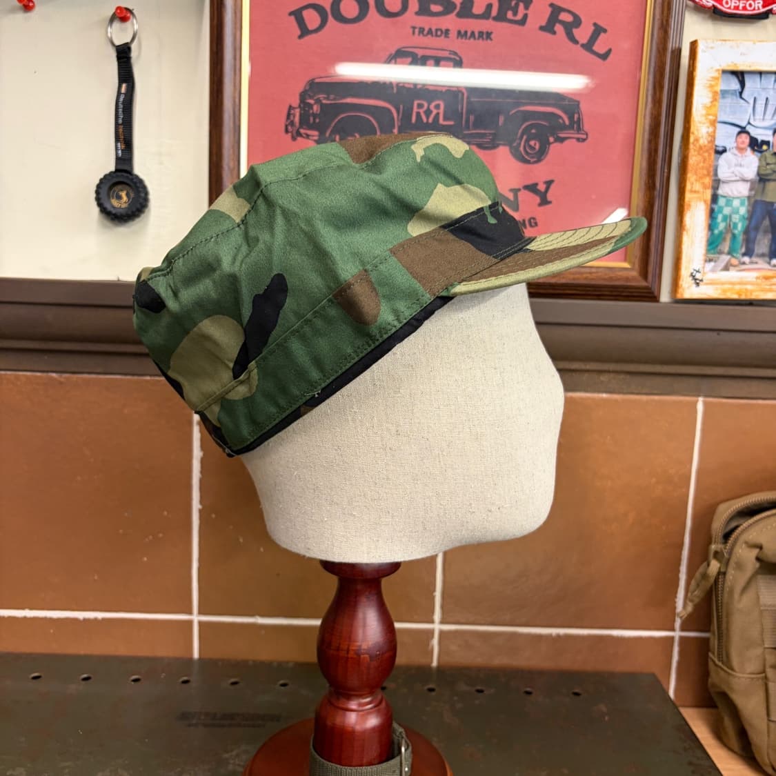 미군 오리지널 우드랜드 콜드웨더 BDU 필드캡 7 5/8 Size 데드스 상품이미지3
