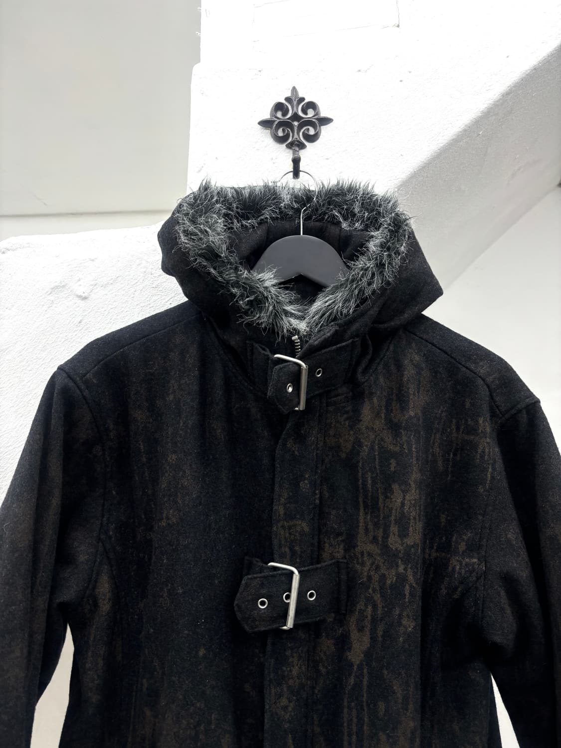 In the attic v-kei fur hood jacket 상품이미지2
