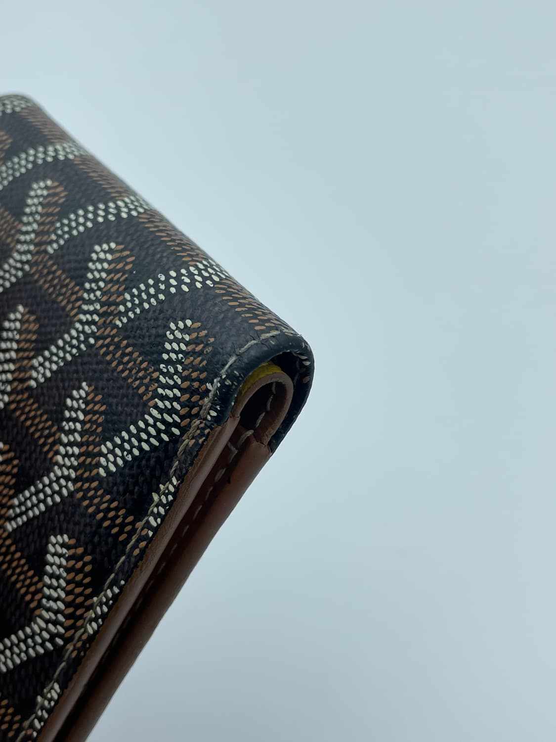 [ 정품 ] 고야드 빅투와르 반지갑 블랙 탄, 최저가 상품이미지9