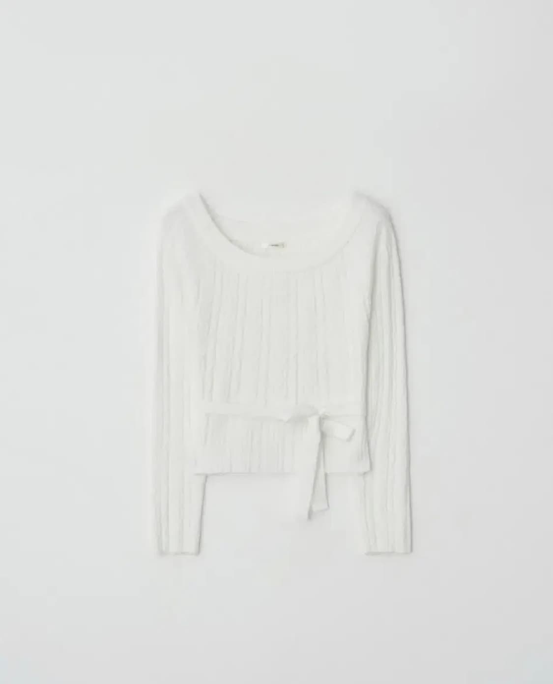 제니오 레이첼 스윗 트위스트 니트 (시나몬 케이블) 상품이미지3