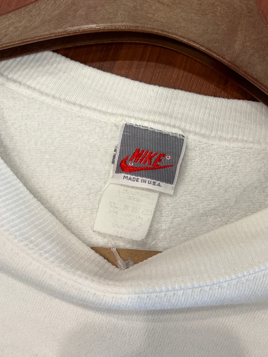 80s Nike 올드 나이키 AIR 스웻셔츠 (made in USA) 상품이미지9