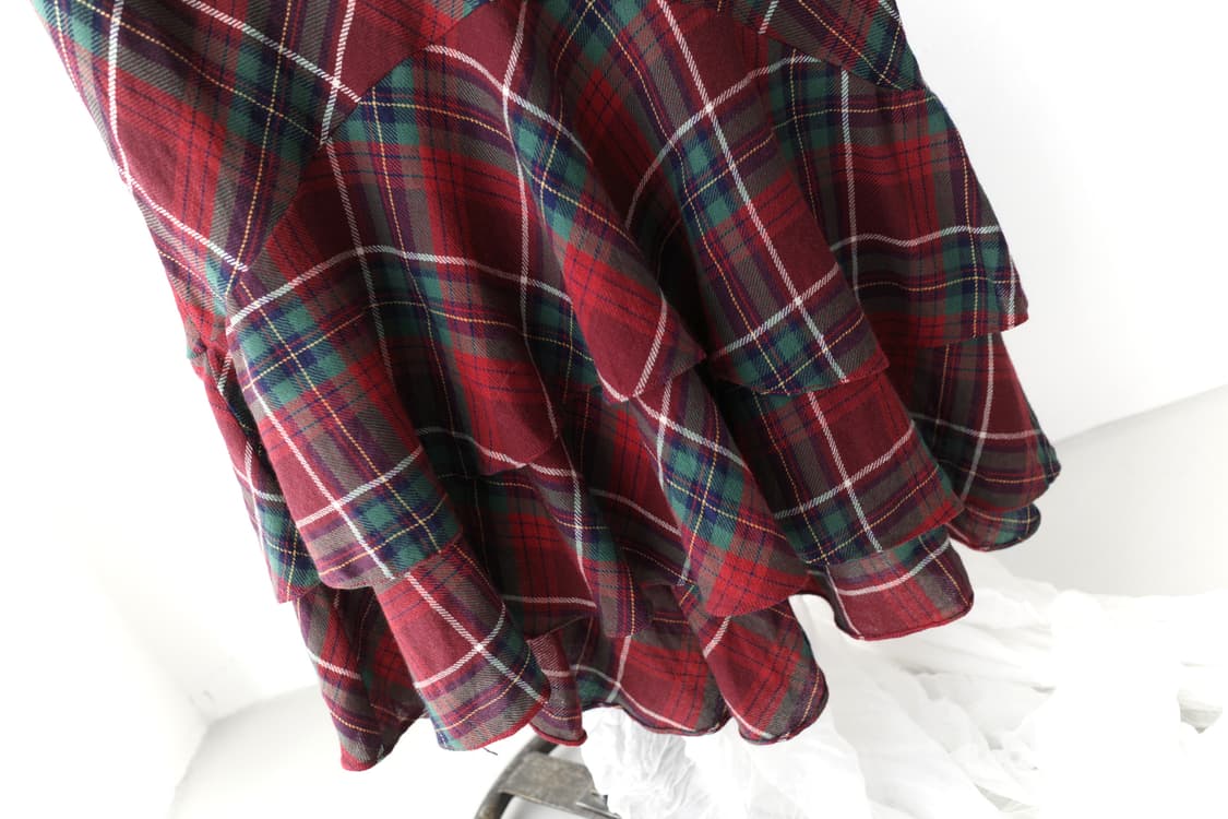 ralph lauren) check flared skirt 상품이미지5