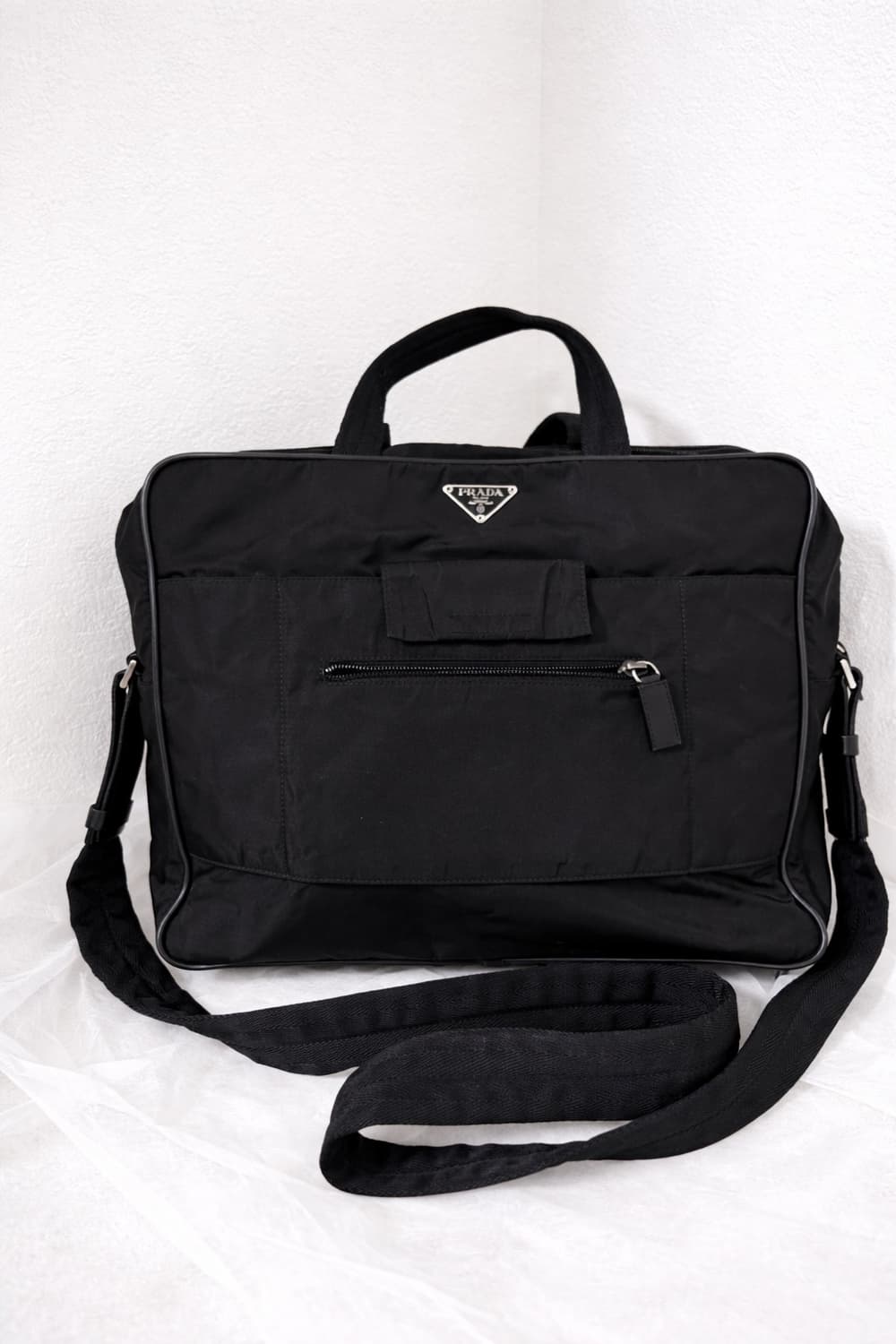 (프라다 정품) 프라다 브리프케이스 도트 숄더백 상품이미지2