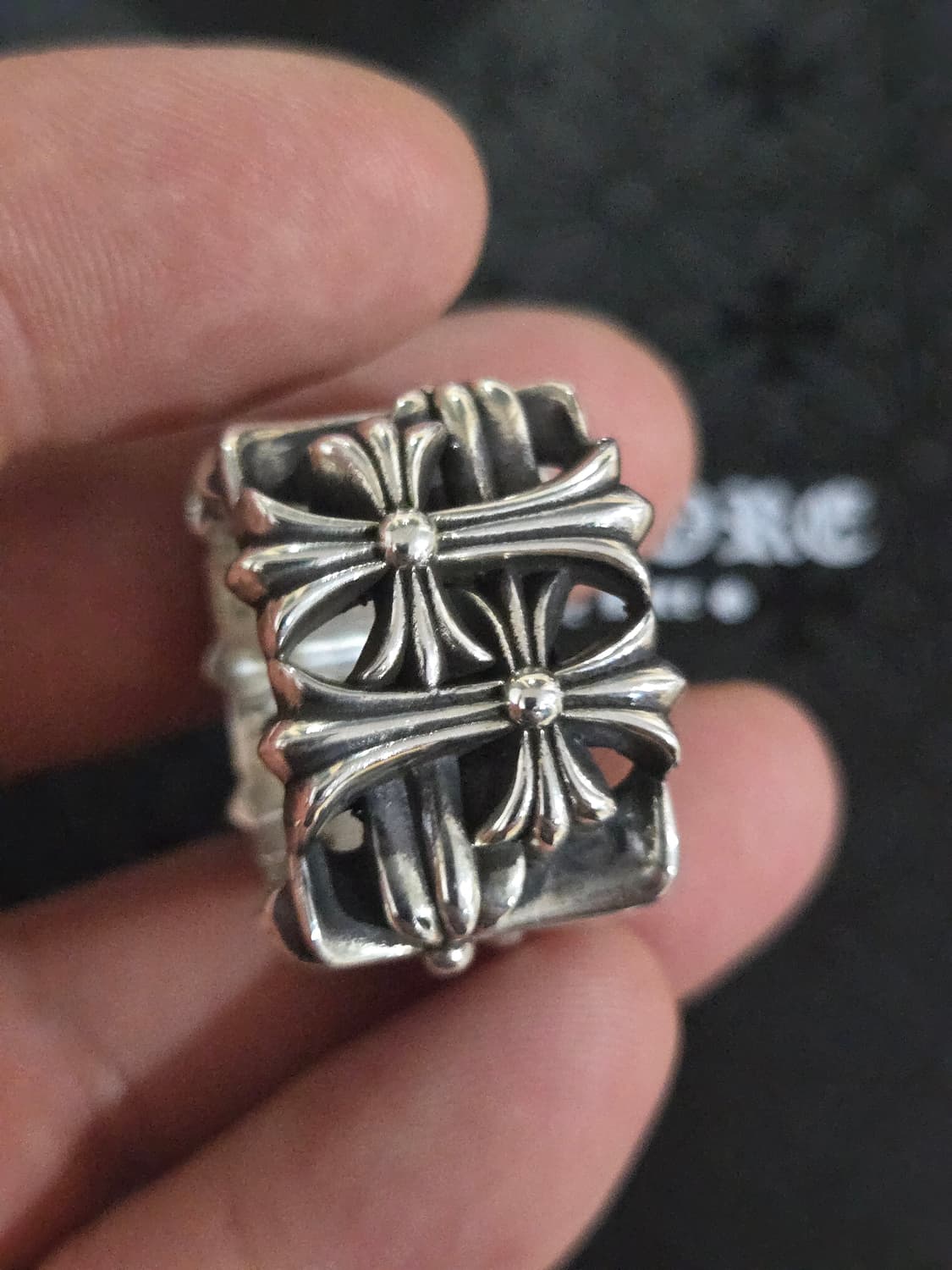 크롬하츠 세메터리 스퀘어링 정품 상품이미지4