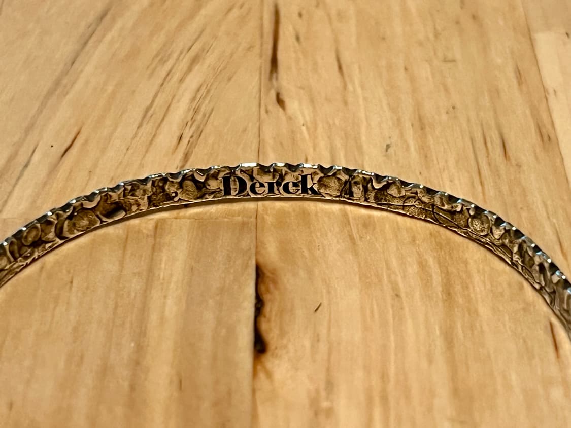 925 실버 빈티지 뱅글 팔찌 상품이미지3