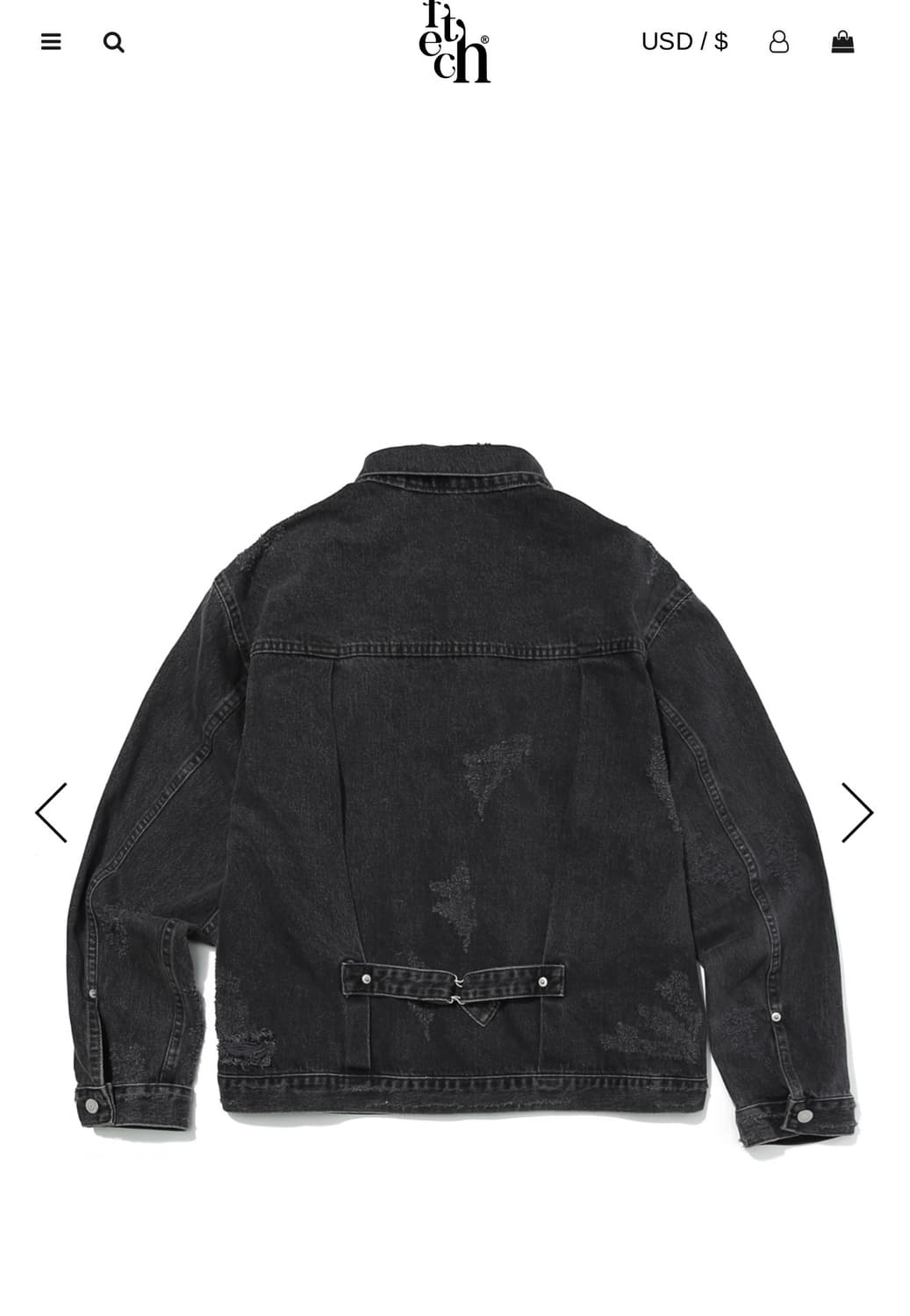 fetch storm denim jacket 상품이미지2