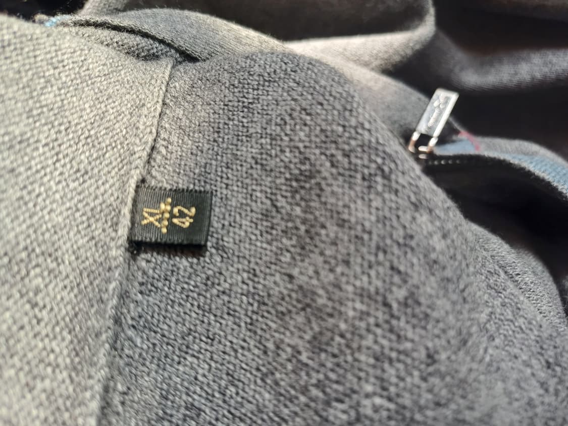 [XL] 마시모 두띠(Massimo Dutti) 코튼 캐시미어 쿼터 집업 상품이미지6