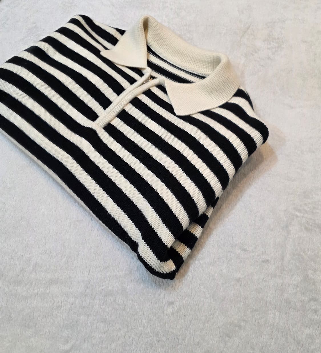 (남성) 빈티지 케쥬얼 넥카라 니트 상품이미지4