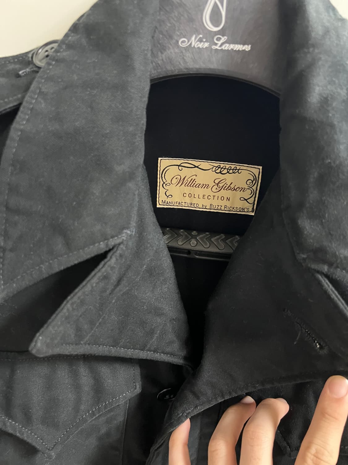 택포43) 버즈릭슨 윌리엄깁슨 M-43 필드자켓 블랙 38  m43 상품이미지2