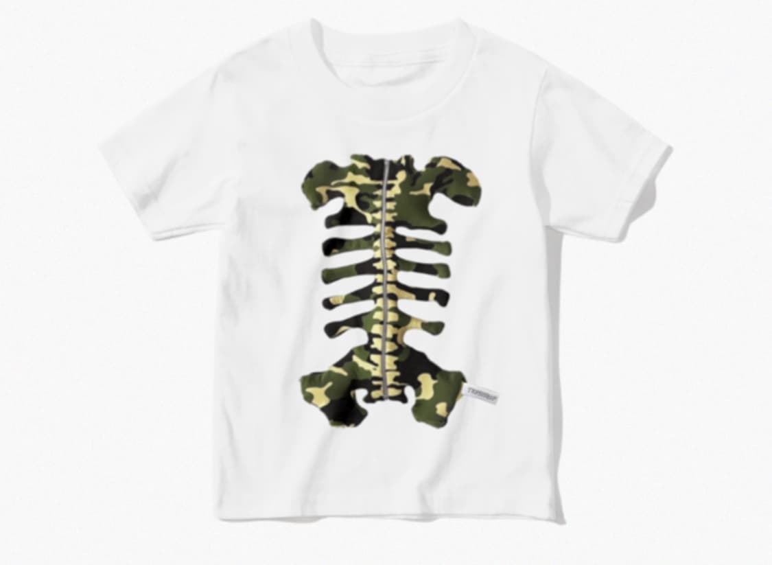 텐시샵 카모 반팔티 상품이미지2