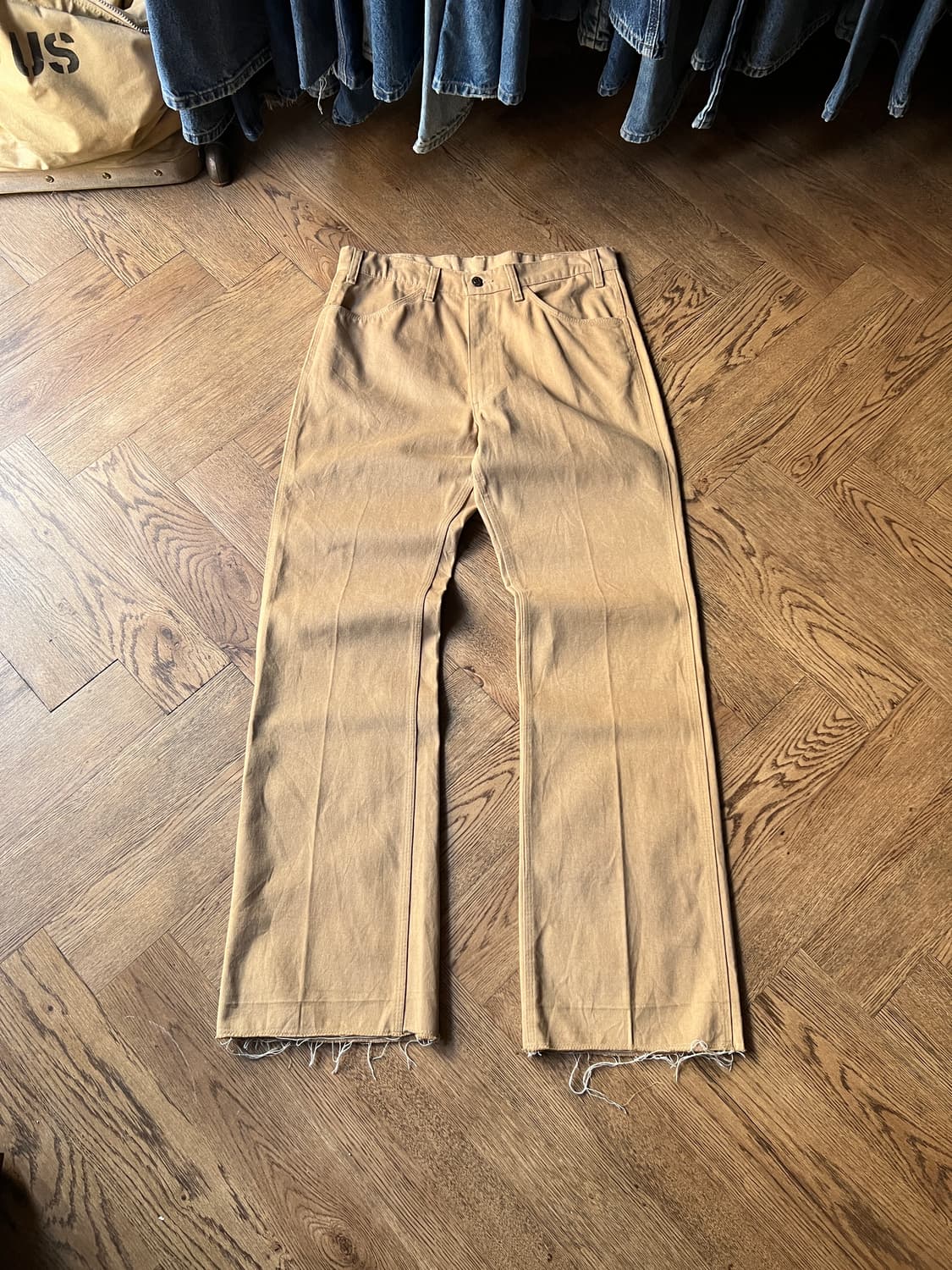[32]70's 리바이스 USA 웨스턴 플레어핏 코튼 팬츠 상품이미지2