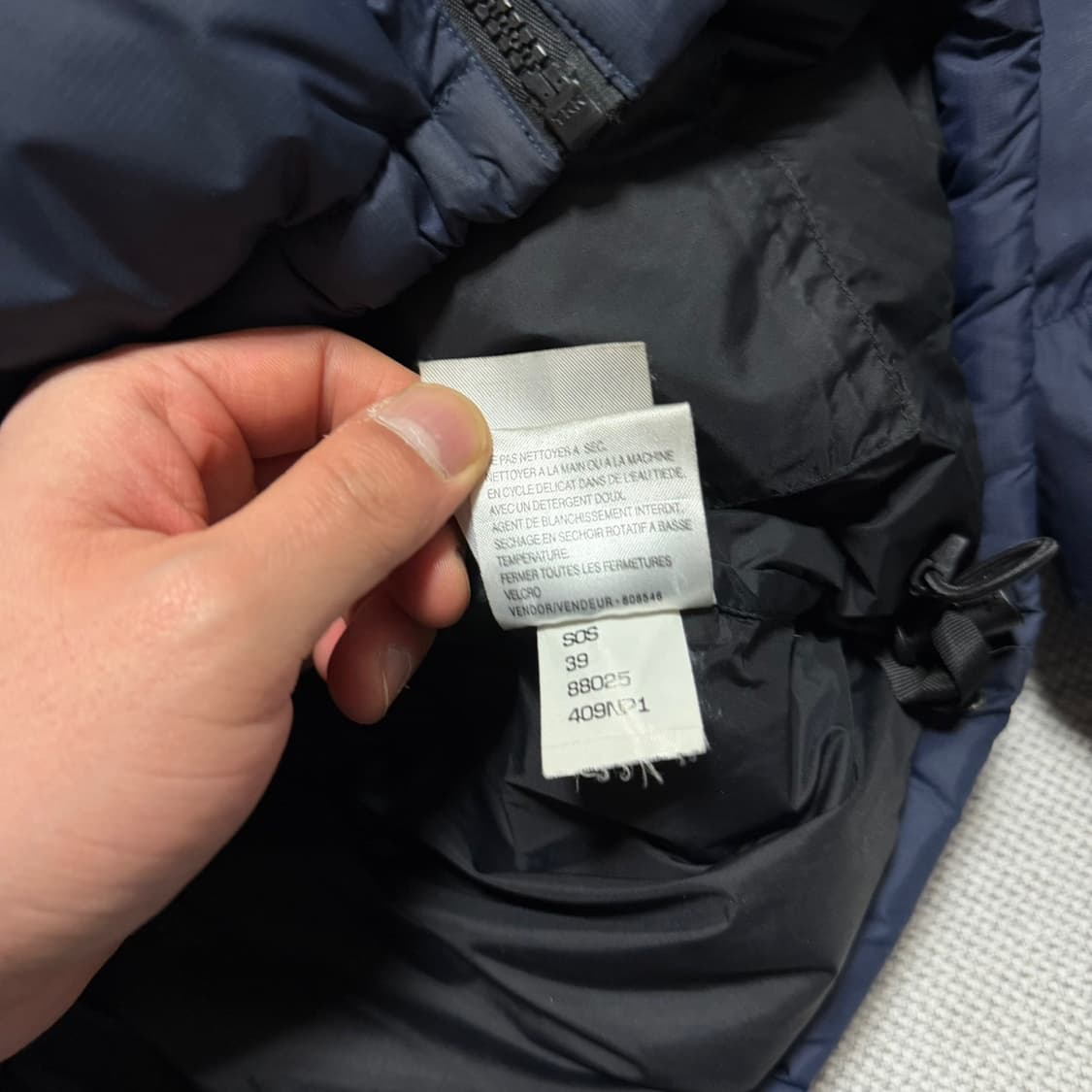 노스페이스 800눕시 패딩 상품이미지4